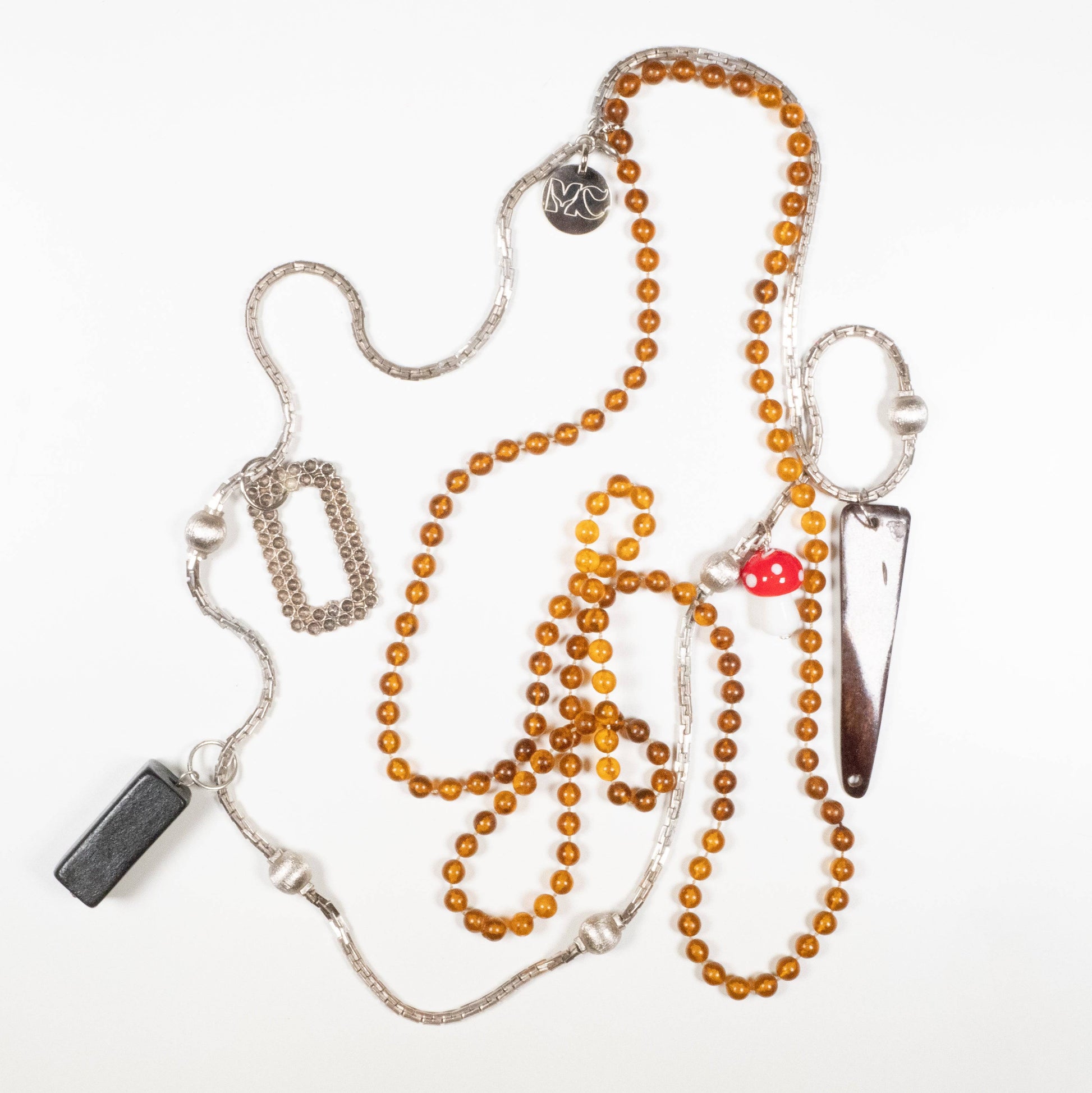 Mushroom Drip Necklace - MVESLW-FST