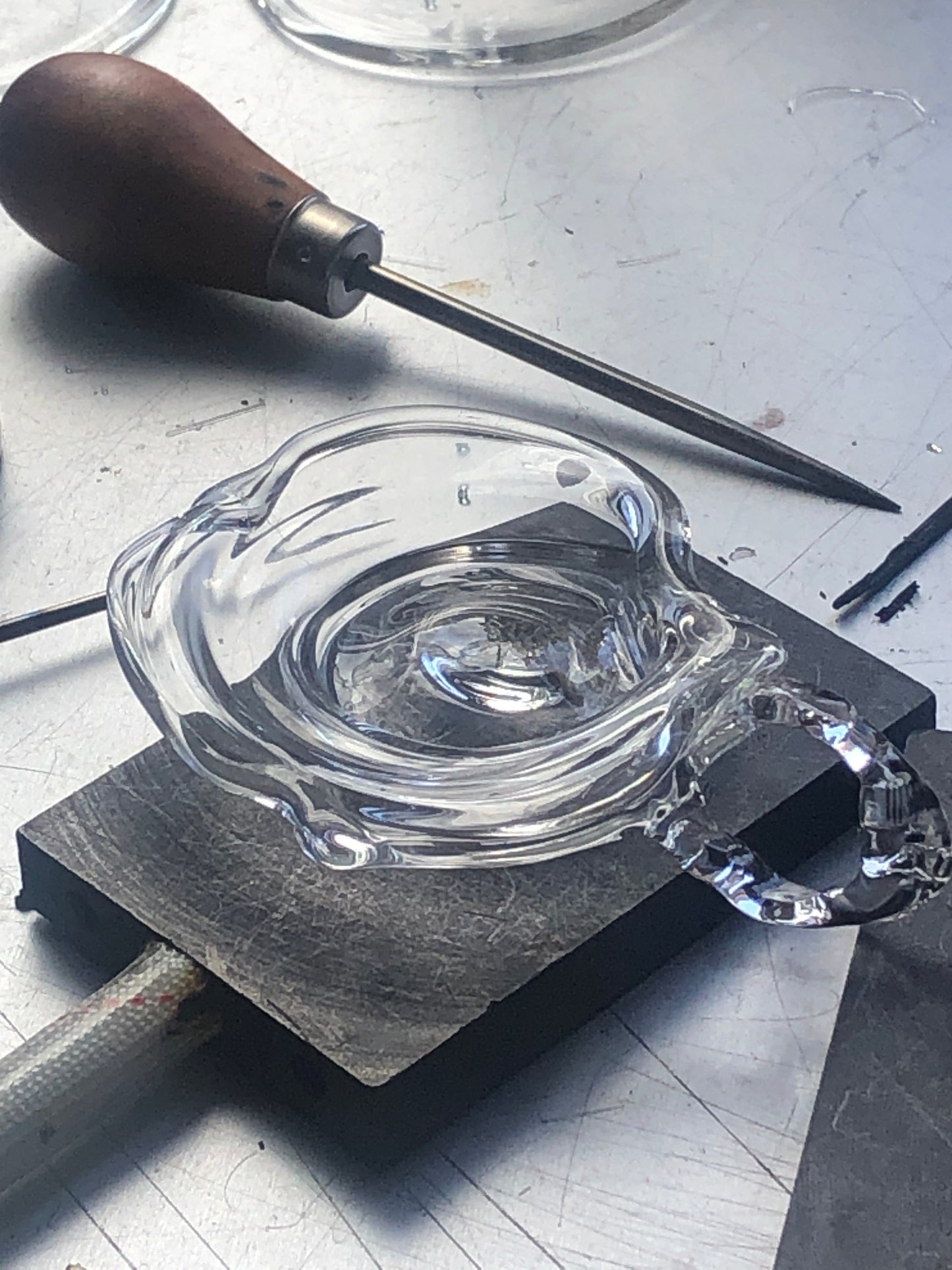 Glass Ashtray Ring 0001 - MVESLW-FST