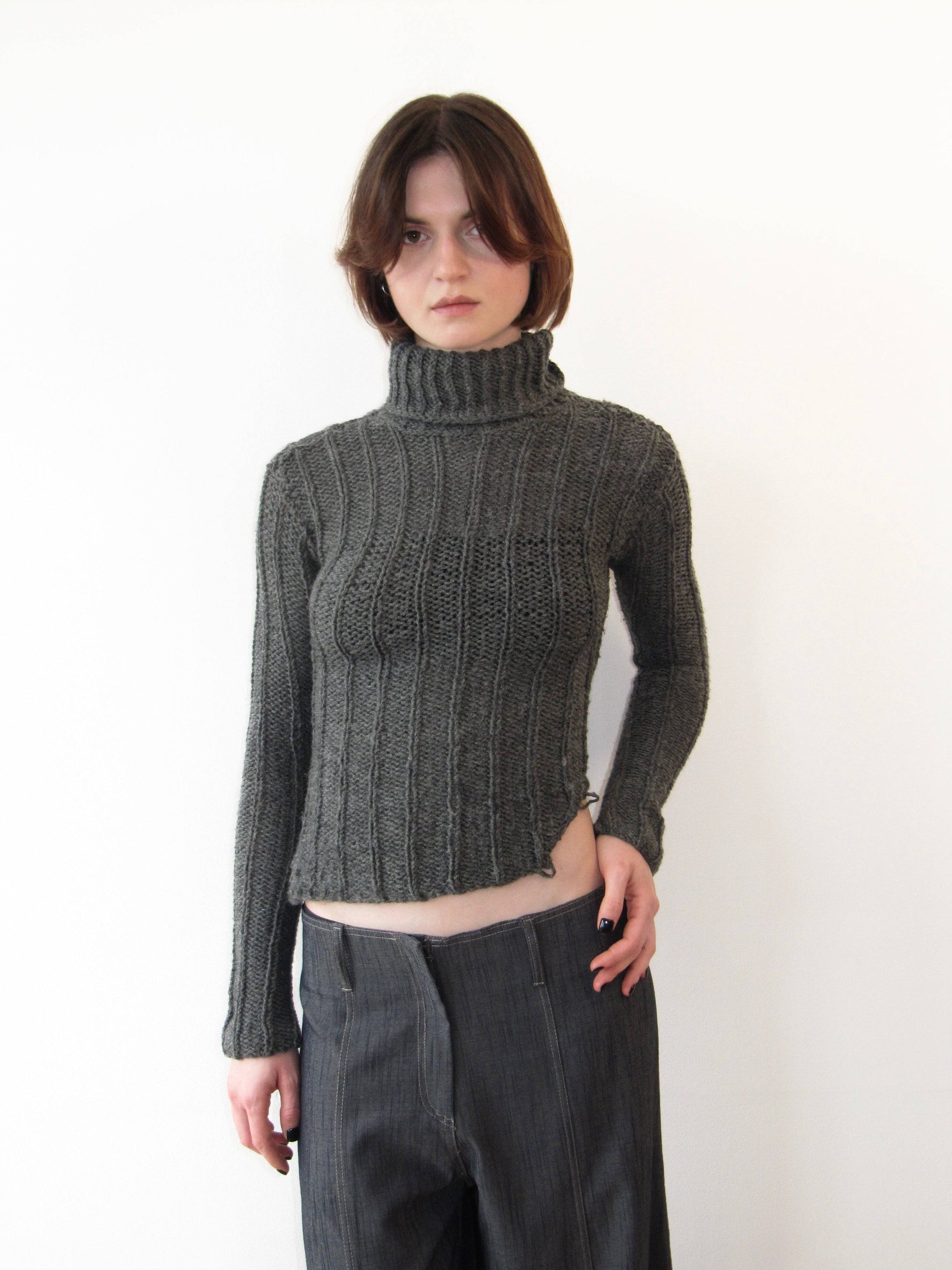 Snowfall Turtleneck Sweater - MVESLW-FST